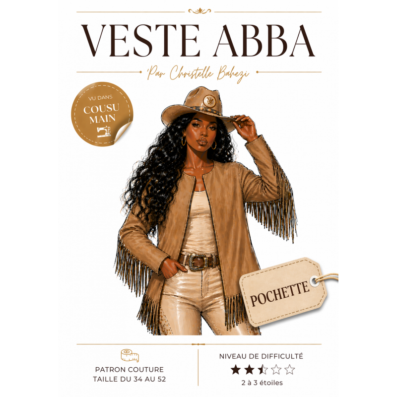 La veste Western de Cousu Main épisode 4